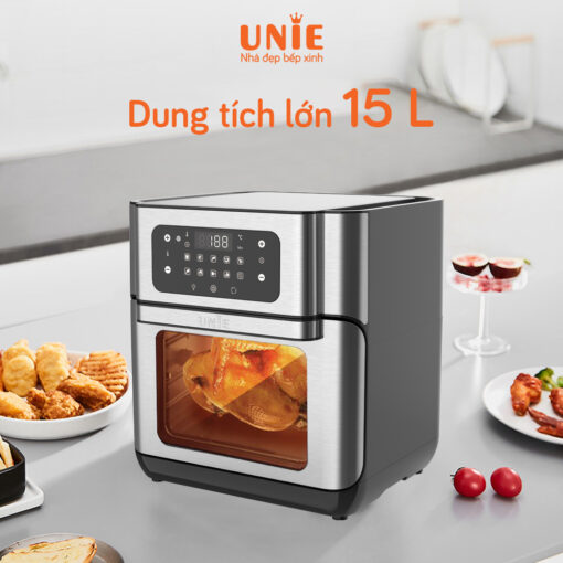 Nồi chiên không dầu UNIE UE-1000 dung tích 10L công suất 1800W - Hàng chính hãng