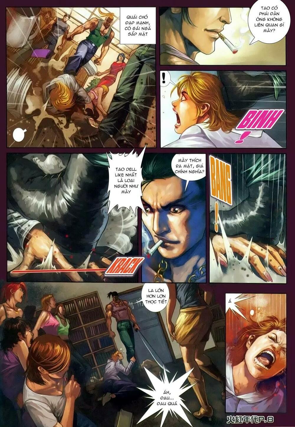 hỏa hồng niên đại hắc cốt đường chapter 141 6