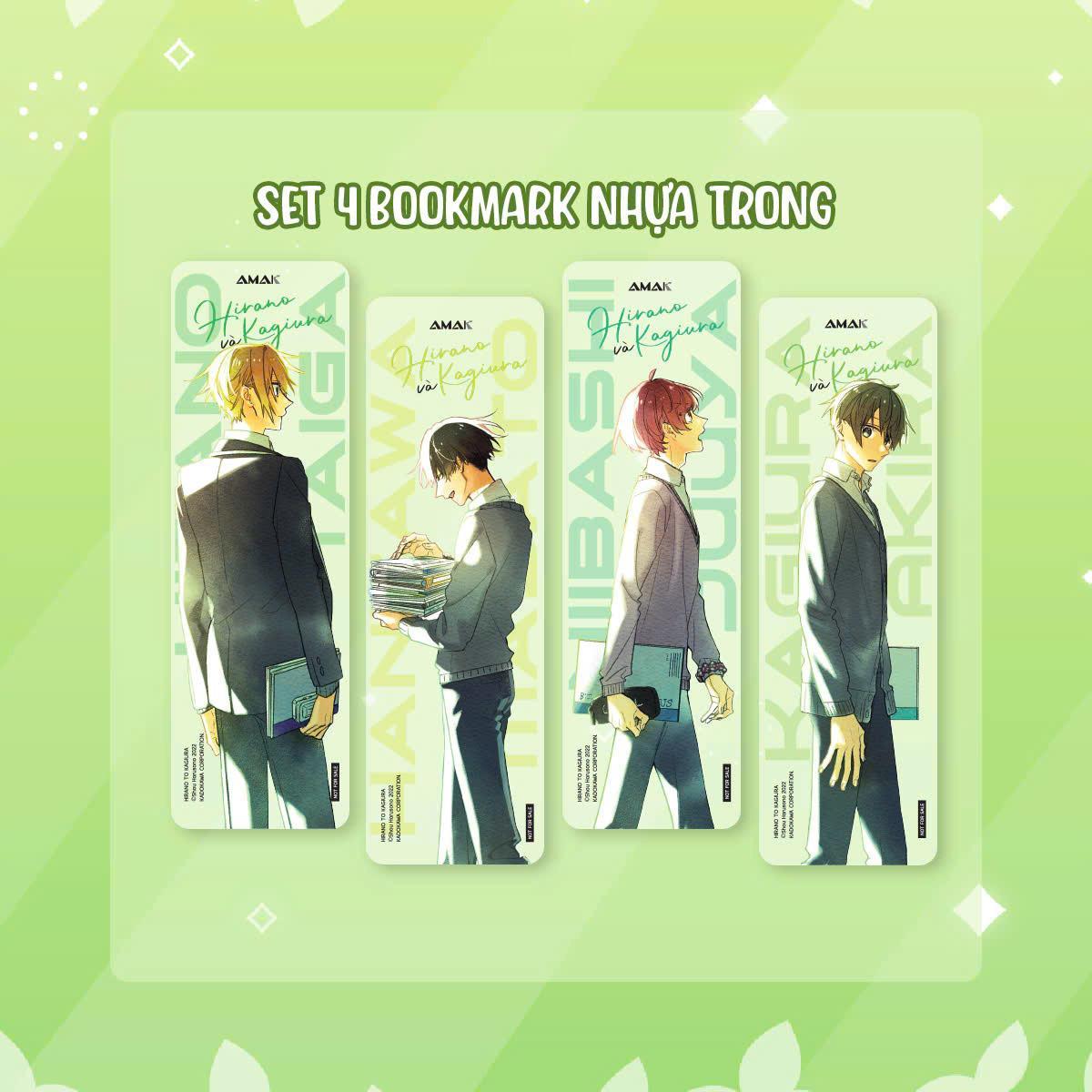Sách - Hirano Và Kagiura - Tập 3 - Tặng Kèm Set 4 PVC Bookmark + Postcard
