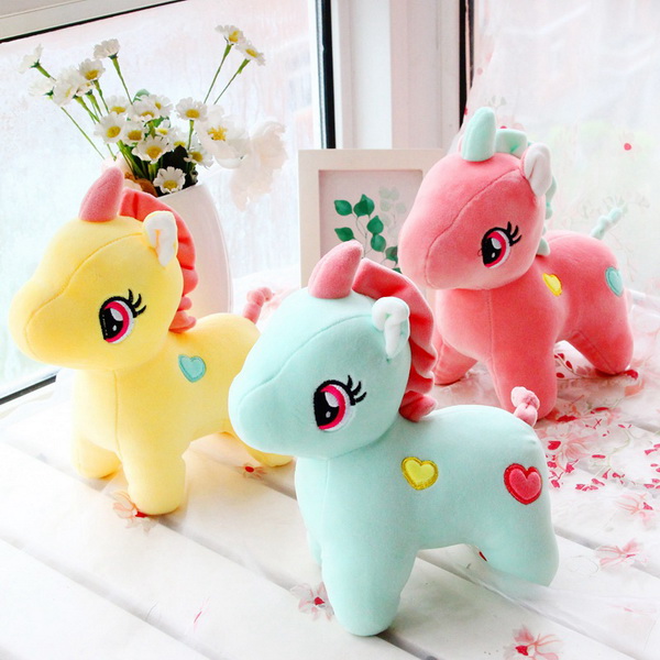 Gấu bông ngựa Pony Oenpe dễ thương 28cm TNB223, siêu cute, đáng yêu - Màu ngẫu nhiên