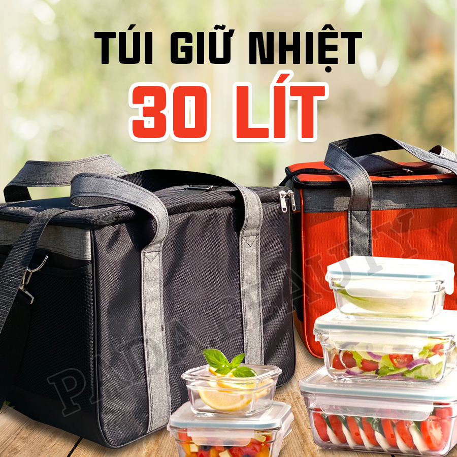 Túi giữ nhiệt giao hàng chuyên dụng 30L