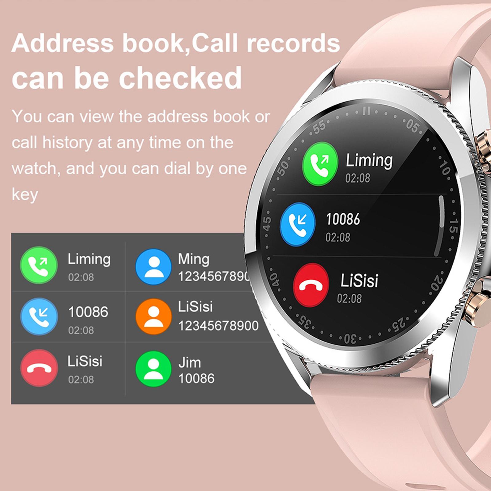 I12 Bluetooth Smart Watch for Android Phones and iOS Phones Activity Tracker 1.3 Inch Touch Screen Pedometer for Men Women Compatible with iOS Android