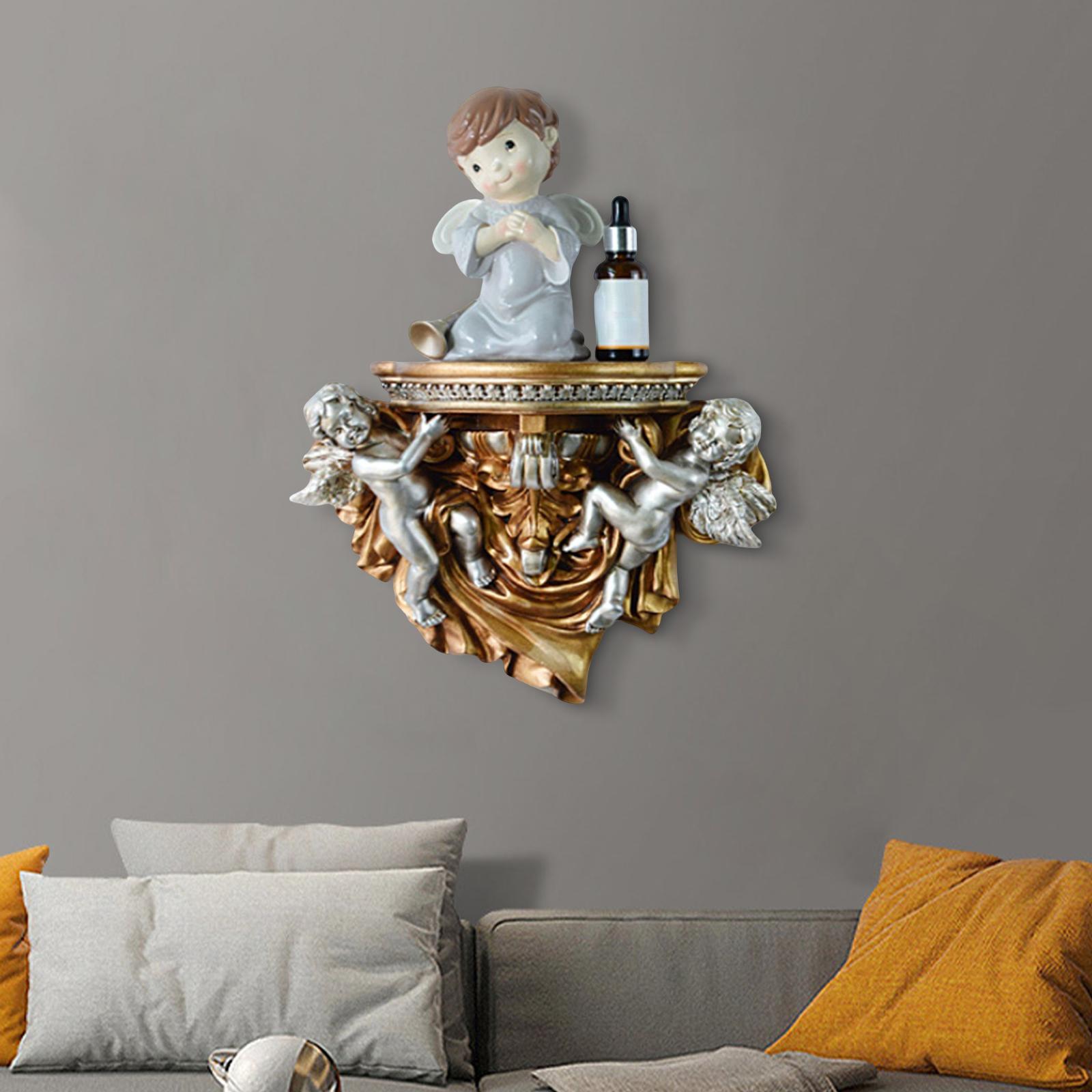 Wall Shelf Decoration Sculpture Artwork for Wall Decoration office and home Decor Bathroom