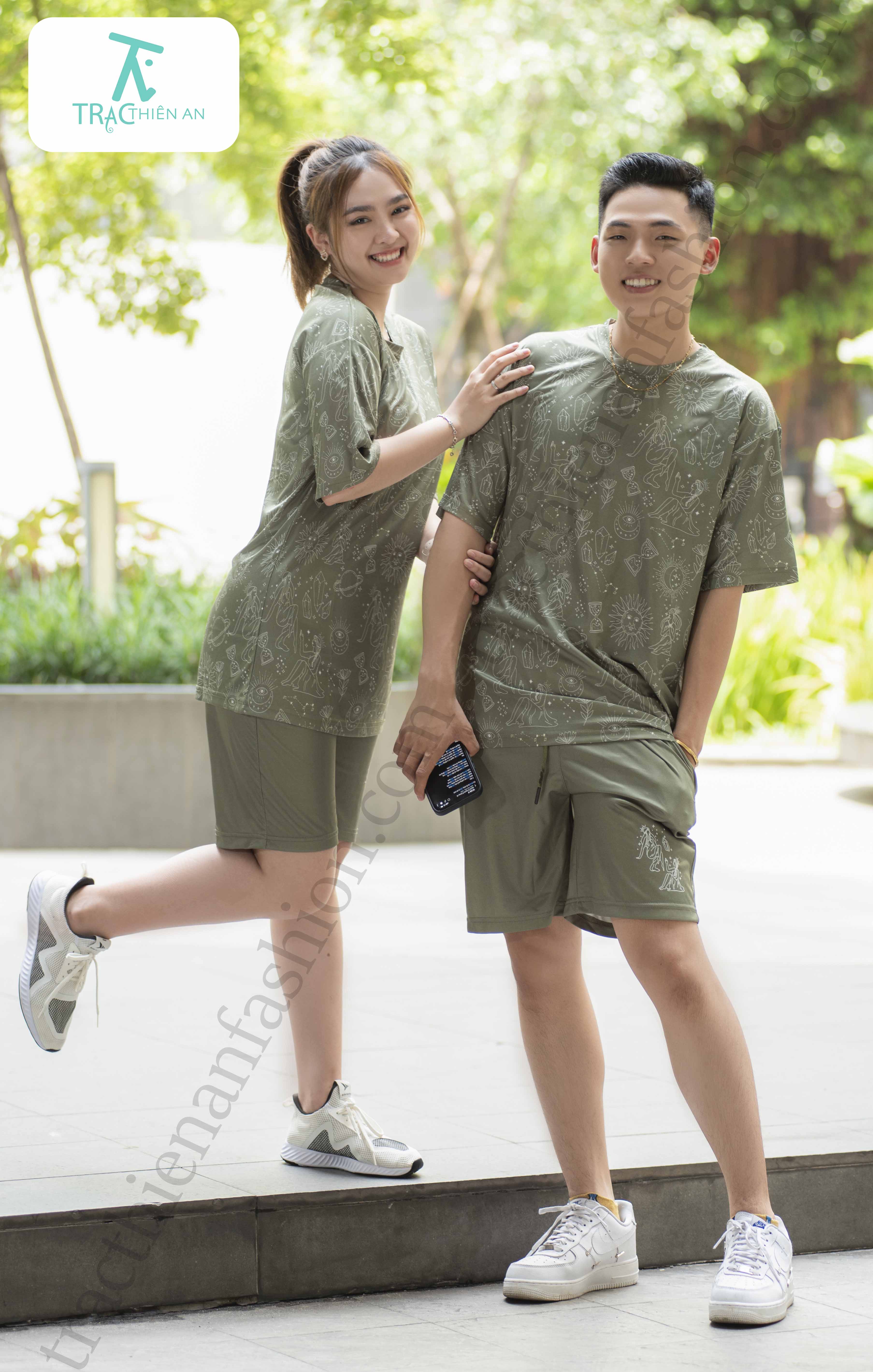 Quần áo bộ Vũ Trụ Uniserve Unisex - Dành cho các cặp đôi và giới trẻ năng động