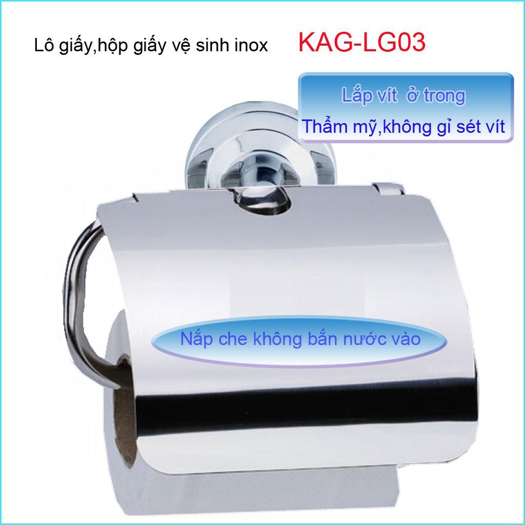 Lô giấy nhà tắm, kệ giấy phòng tắm KAG-LG03