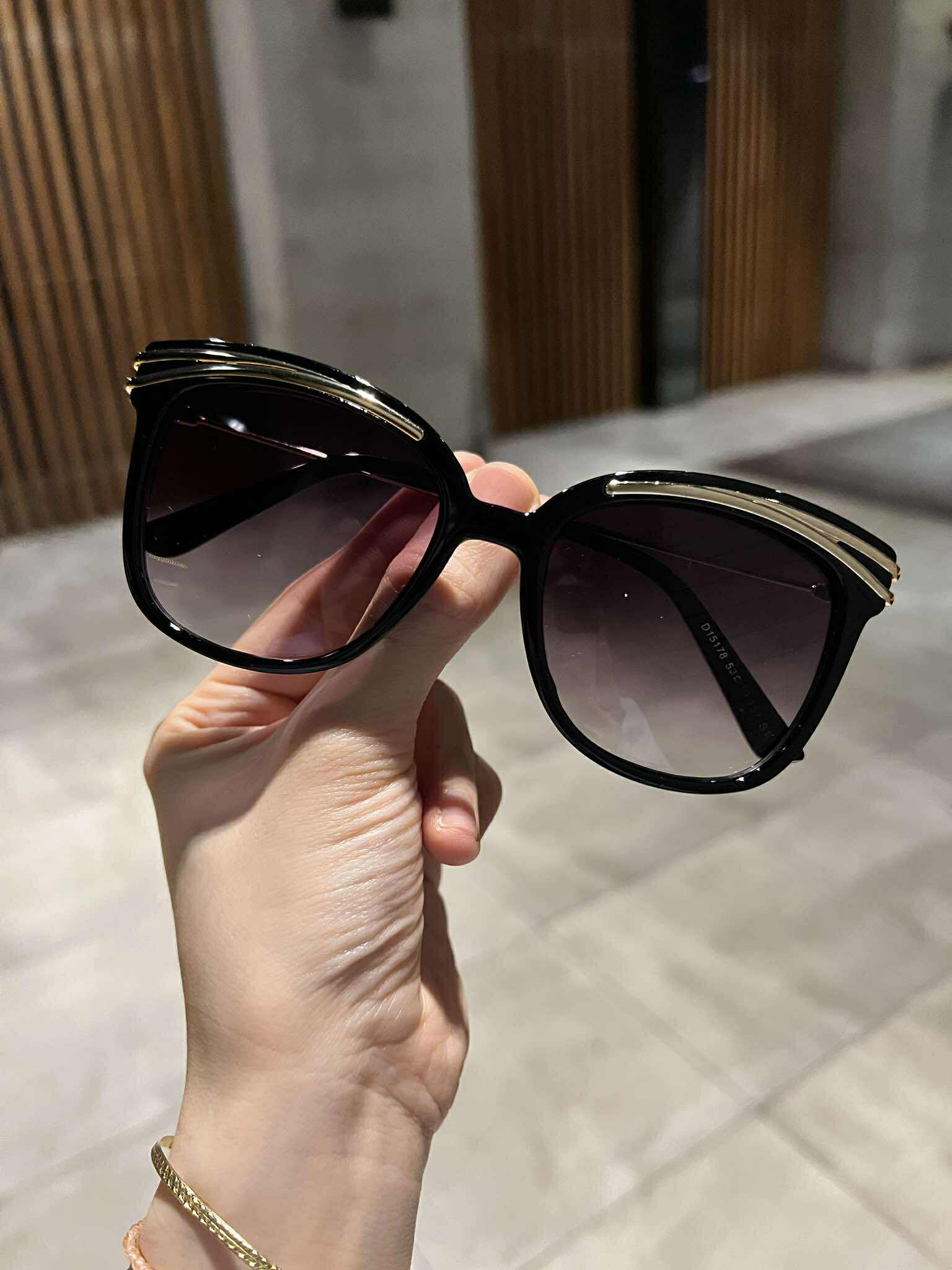 Kính râm nữ Mắt mèo sành điệu đi đường chống UV