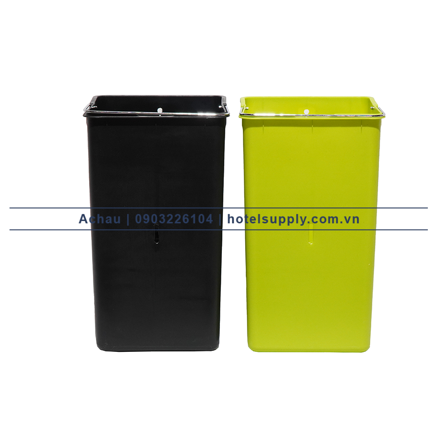 Thùng rác EKO Touch Bin 30L, 2 ngăn phân loại rác 15L + 15L