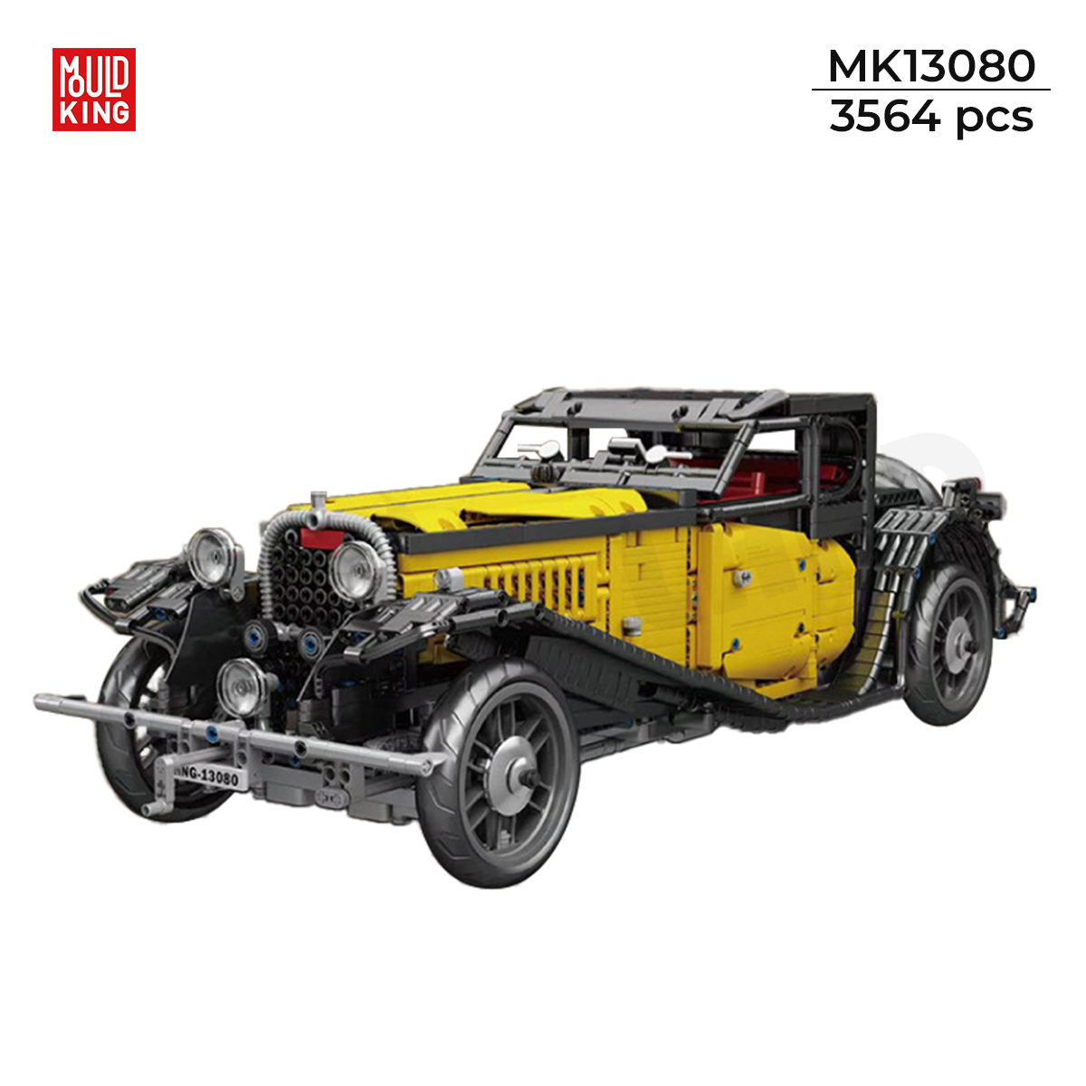 Đồ Chơi Lắp Ráp Siêu Xe Cổ Điển Bugatti 50T Tĩnh – 13080