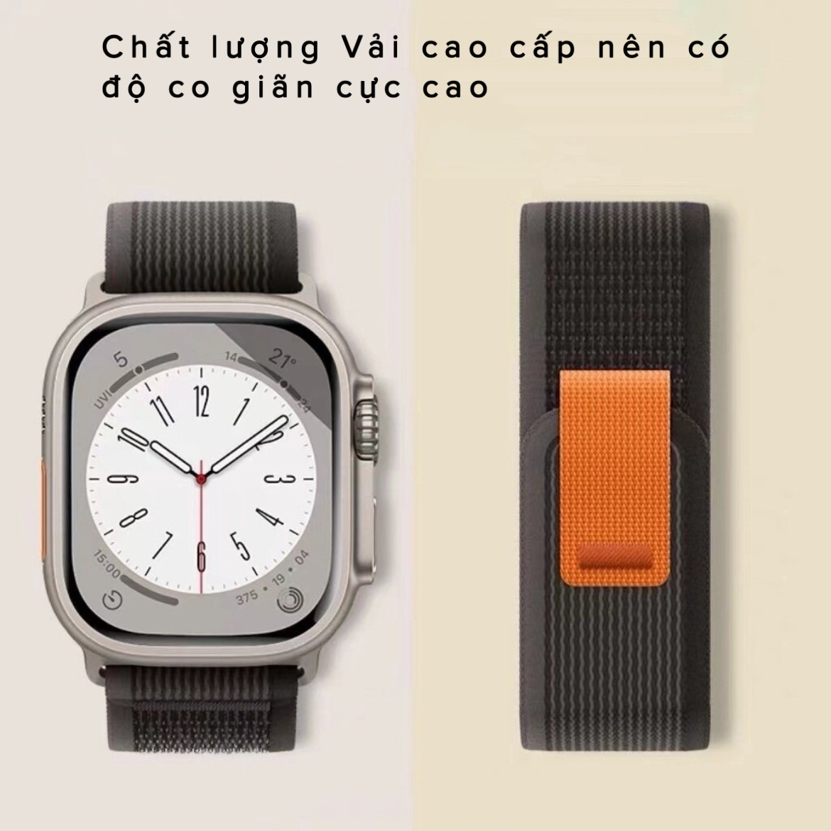 Dây Đeo Thay Thế Dành Cho Apple Watch Ultra / Apple Watch Series , Kai.N Trail Sport - Hàng Chính Hãng