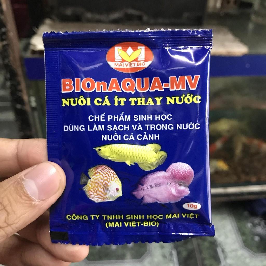 Men vi sinh Mai Việt BIOnAQUA-MV 10g làm sạch nước