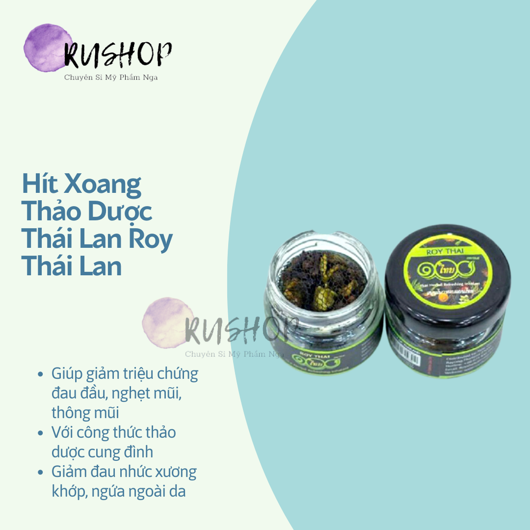 Hít Xoang thảo dược Thái Lan Roy Thái Lan