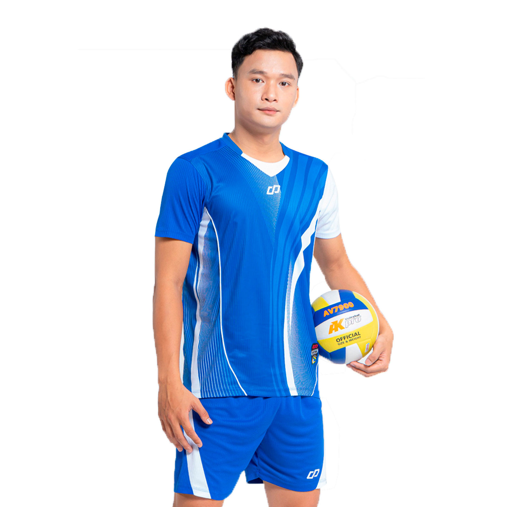 Bộ Quần Áo Thể Thao Bóng Chuyền Màu Bích Nam ZENTIGA - CP SPORT BC05