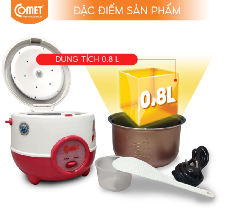 Nồi cơm điện Comet CM8005 - Hàng chính hãng