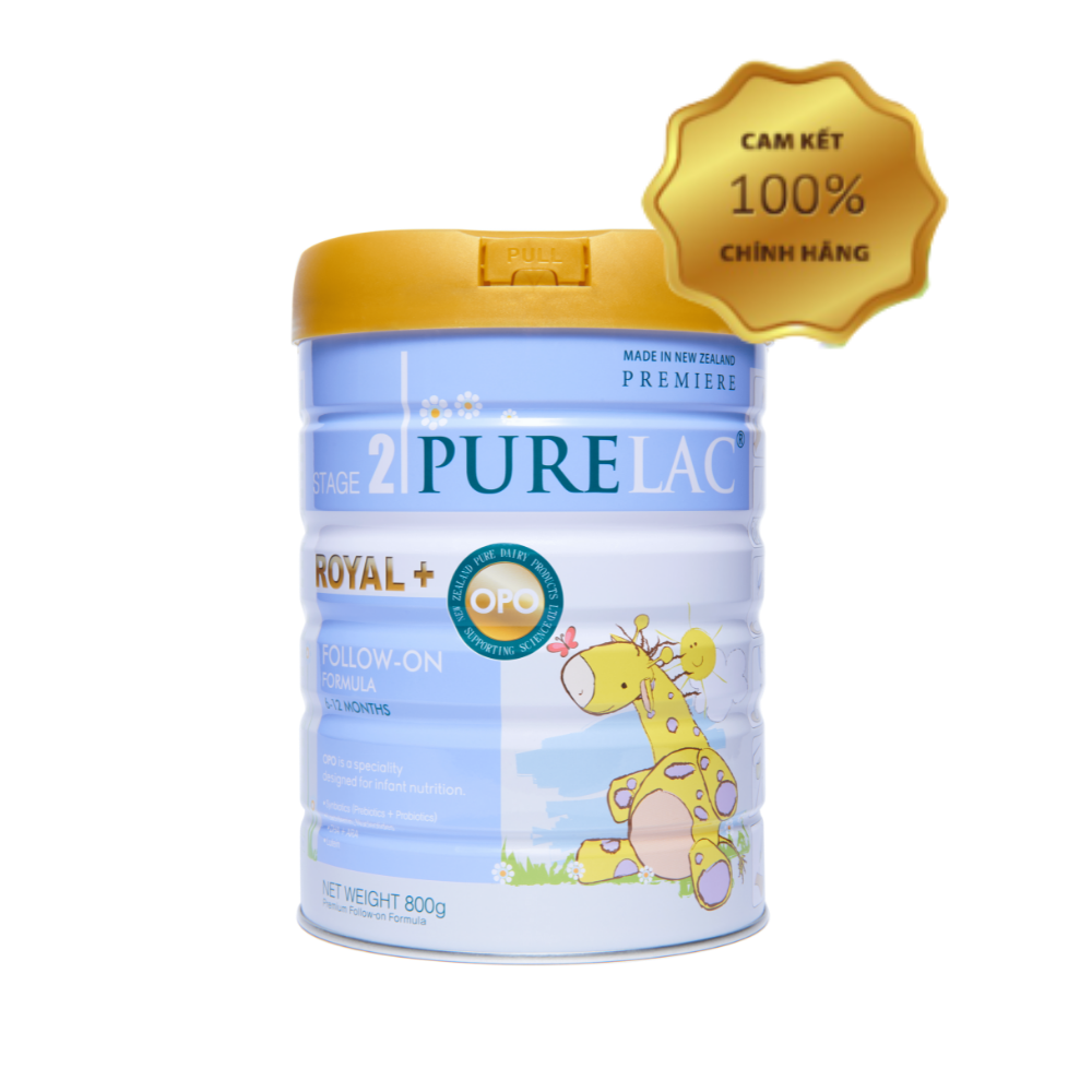 Sữa bột PURELAC 2 800g nhập khẩu New Zealand