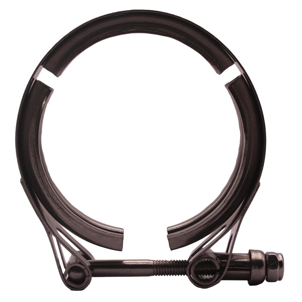 2 Pcs 2.5'' V-band Clamp Kit For Turbo Exhaust Pipes Turbo Downpipe Exhaust