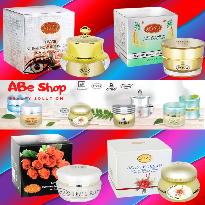 KEM ROSA HOA HỒNG ĐEN UV/30 - WHITENING BEAUTY CREAM