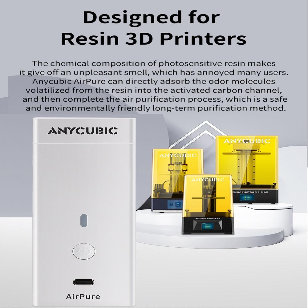 Máy in 3D Anycubic Parts Air Purifier 2 PCS/Lô 3D Máy in Phụ kiện cho photon Series Photon M3 Plus Máy in 3D LCD