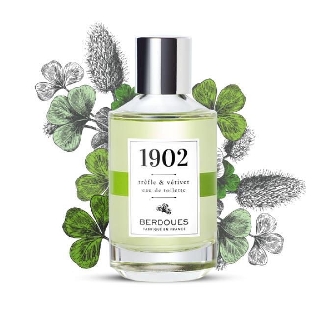 Nước Hoa Berdoues 1902 Trefle &amp; Vetiver Eau De Toilette 100ml + Tặng Kèm 1 Sữa Tắm Berdoues 1902 Shower 50ml