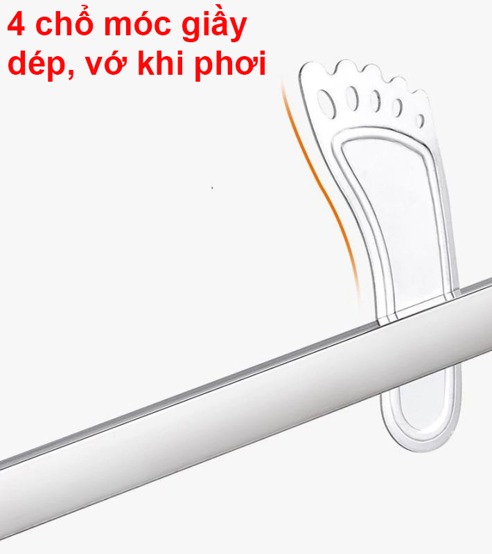 Giàn phơi để sàn Inox - Nhiều mẫu mã lựa chọn - Hàng chính hãng NIKITA