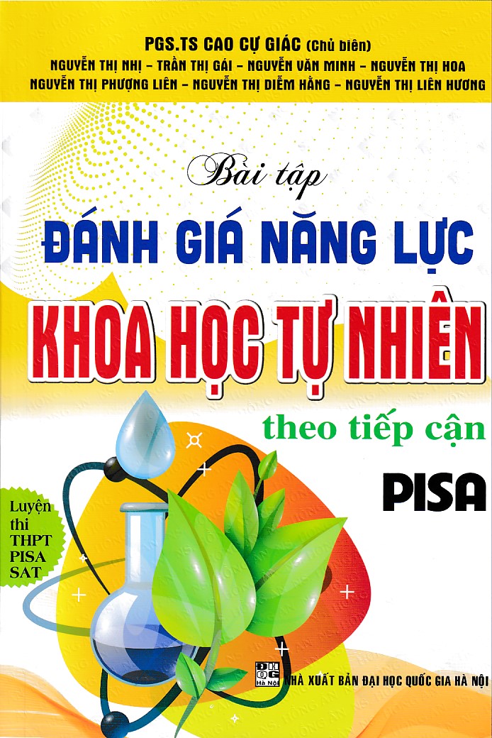 Bài tập đánh giá năng lực Khoa học Tự nhiên theo tiếp cận PISA
