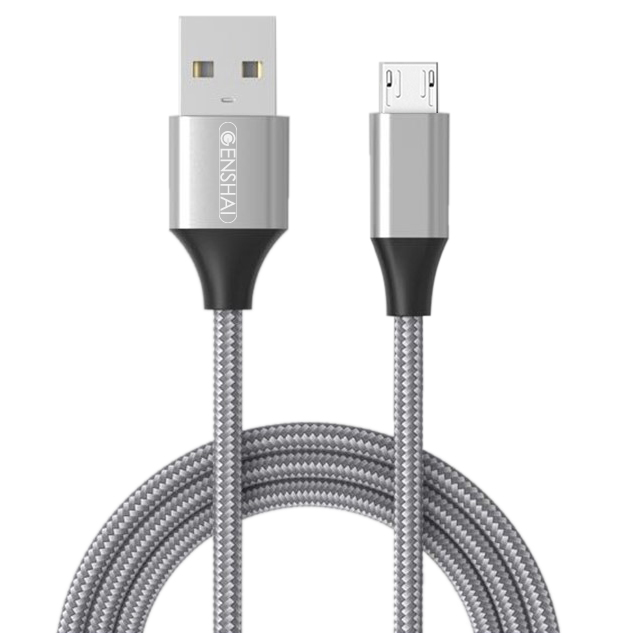 Dây Cáp Sạc Micro USB Cho Điện Thoại GENSHAI 1m GM07 - Hàng Chính Hãng