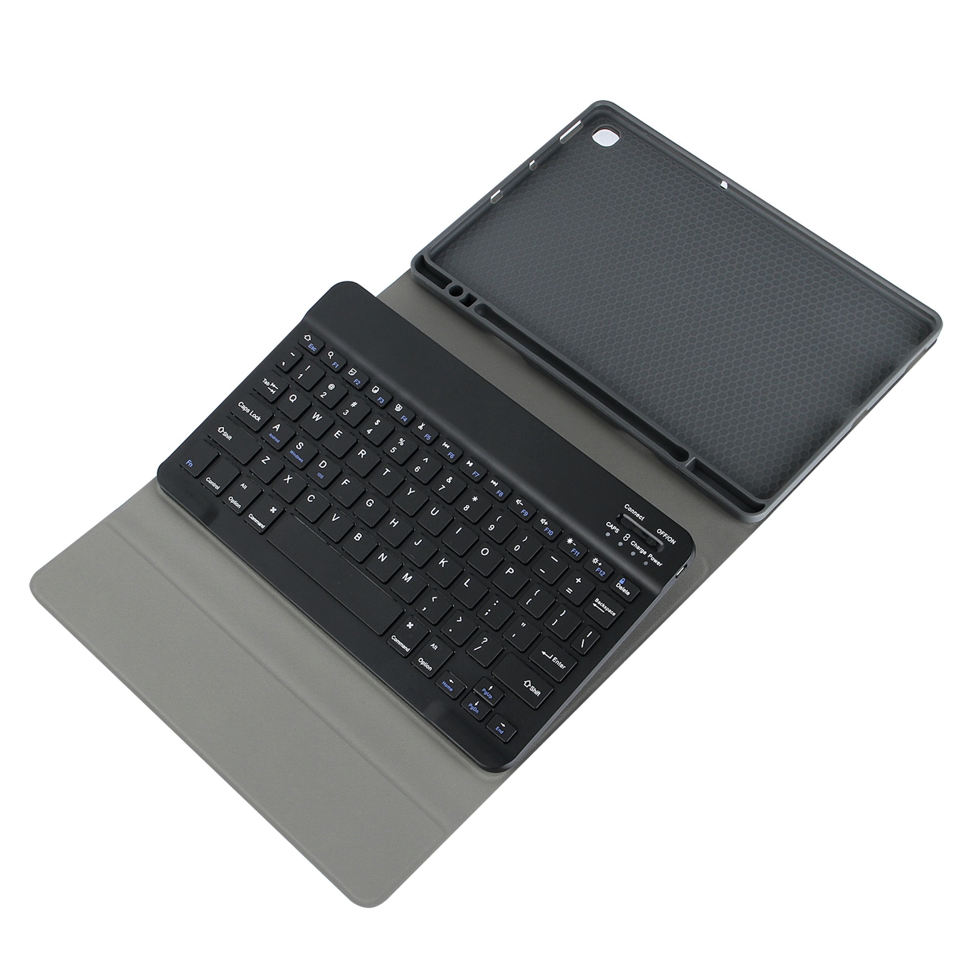 Bao Da Kèm Bàn Phím Bluetooth Cho Samsung Galaxy Tab A8 10.5 (2022) SM-X200 / X205 Smart Keyboard Có Khe Đựng Bút