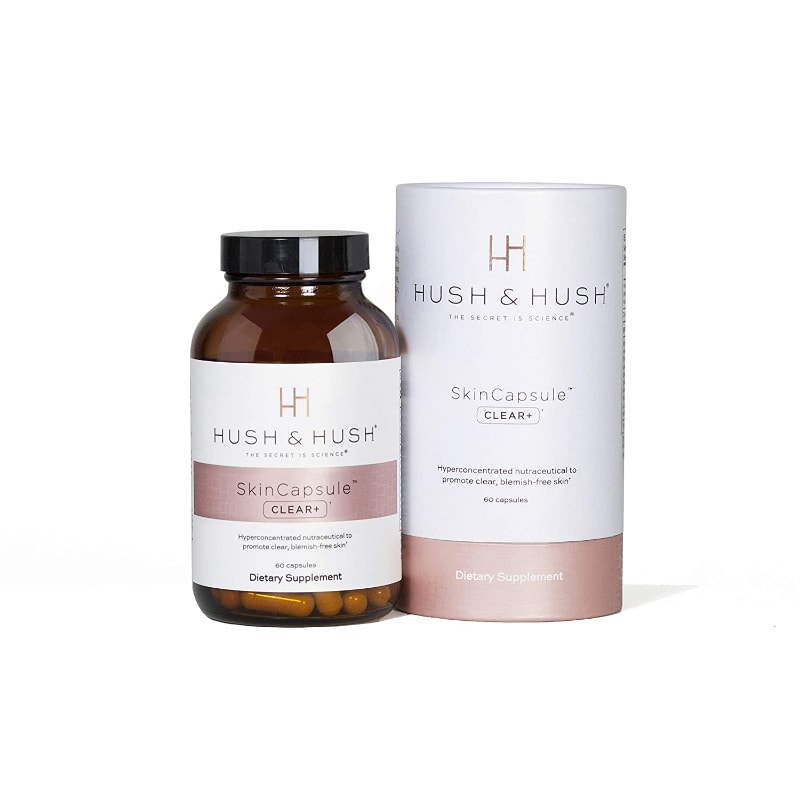 Viên Uống Trị Mụn Hush And Hush SkinCapsule Clear+ 60 viên