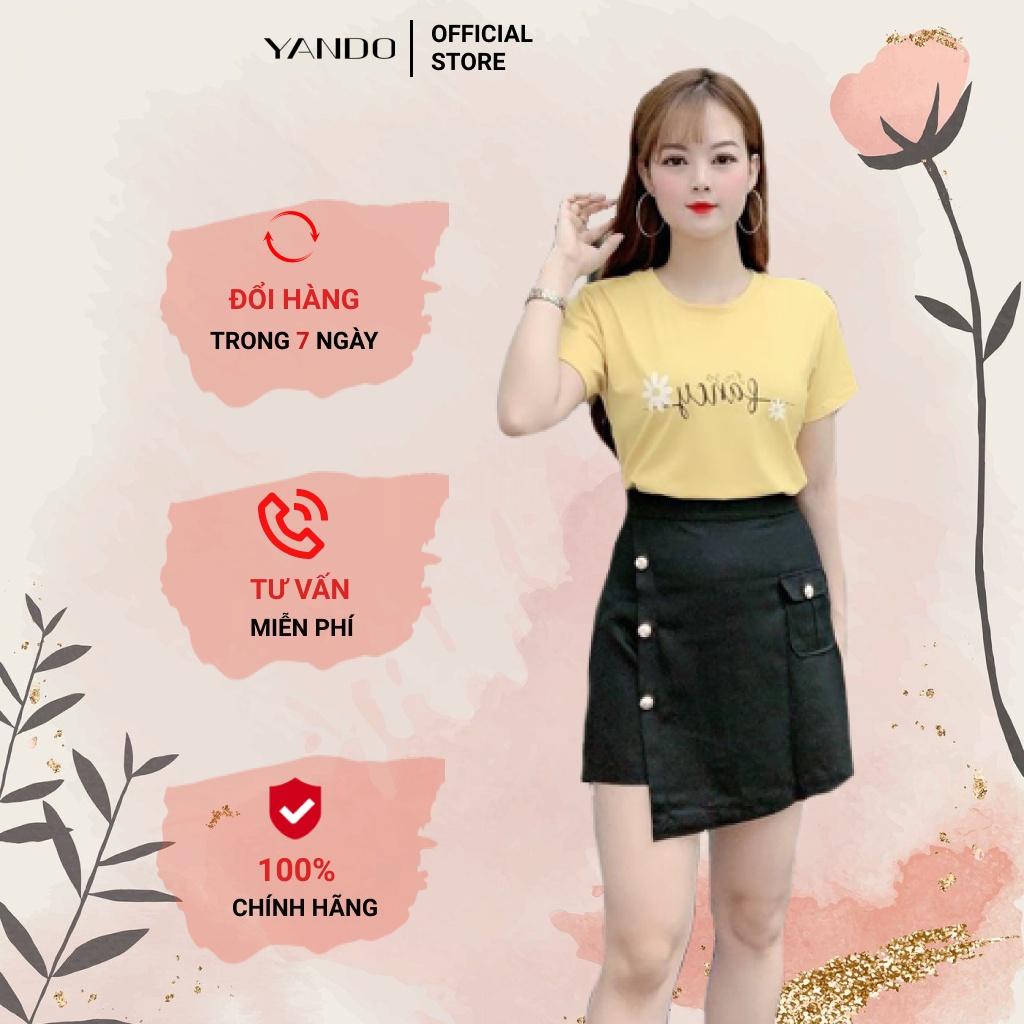 Chân Váy Quần Đính Nút YANDO CV03