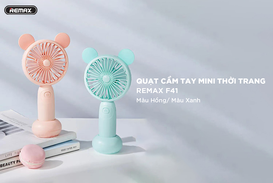 Quạt Cầm Tay Mini REMAX F-41 - Hàng Chính Hãng