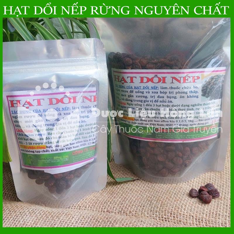 1kg Hạt dổi nếp khô sạch chuẩn rừng loại 1
