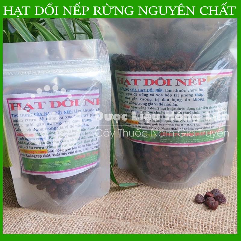 500gram Hạt dổi nếp khô sạch chuẩn rừng loại 1