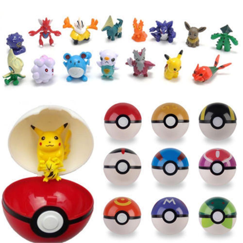 Bộ 8 Bóng Pokemon 7cm