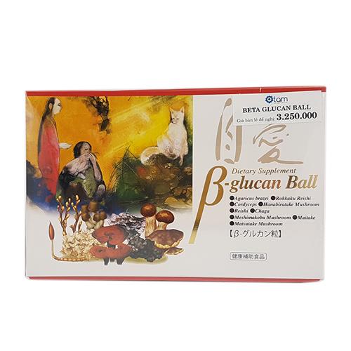 Viên hoàn BETA GLUCAN BALL hỗ trợ tăng cường sức khỏe, hệ miễn dịch tự nhiên