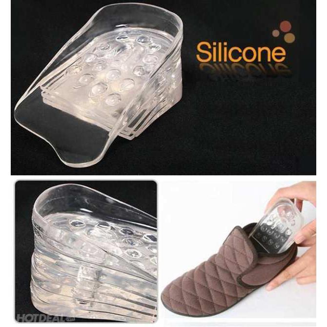 Lót Giày Silicon Độn Đế Tăng Chiều Cao 4cm ( 5 Lớp)- Freesize  TMS3461