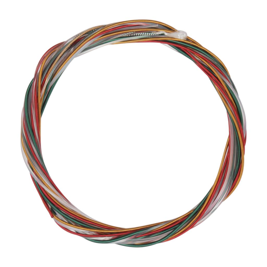 6pcs Guitar Replacement Strings Acoustic Guitar Strings Set Replacement