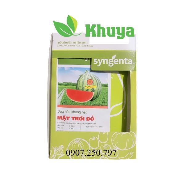Hạt giống Dưa hấu không hạt Mặt Trời Đỏ 500h