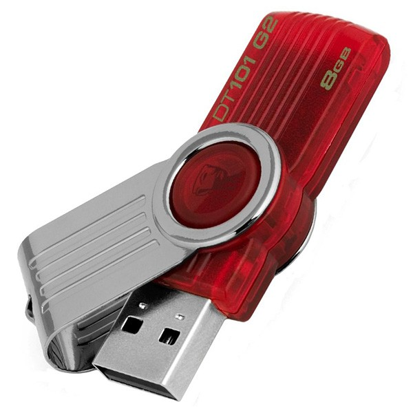 USB 8Gb vỏ nhựa xoay dùng lưu trữ dữ liệu