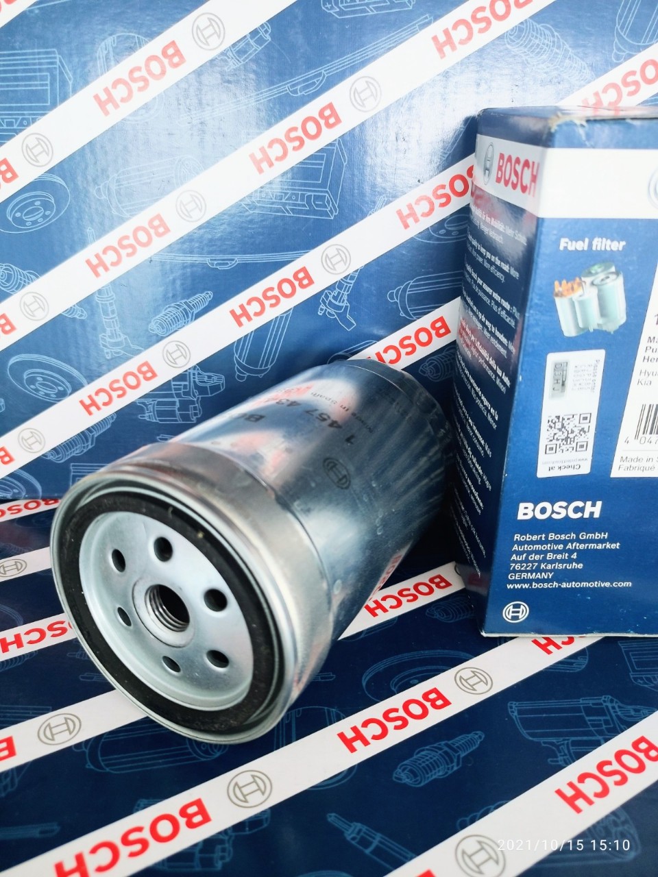 Lọc Nhiên Liệu Hyundai Solati, Grand Starex Máy dầu/Diesel - Bosch N4511