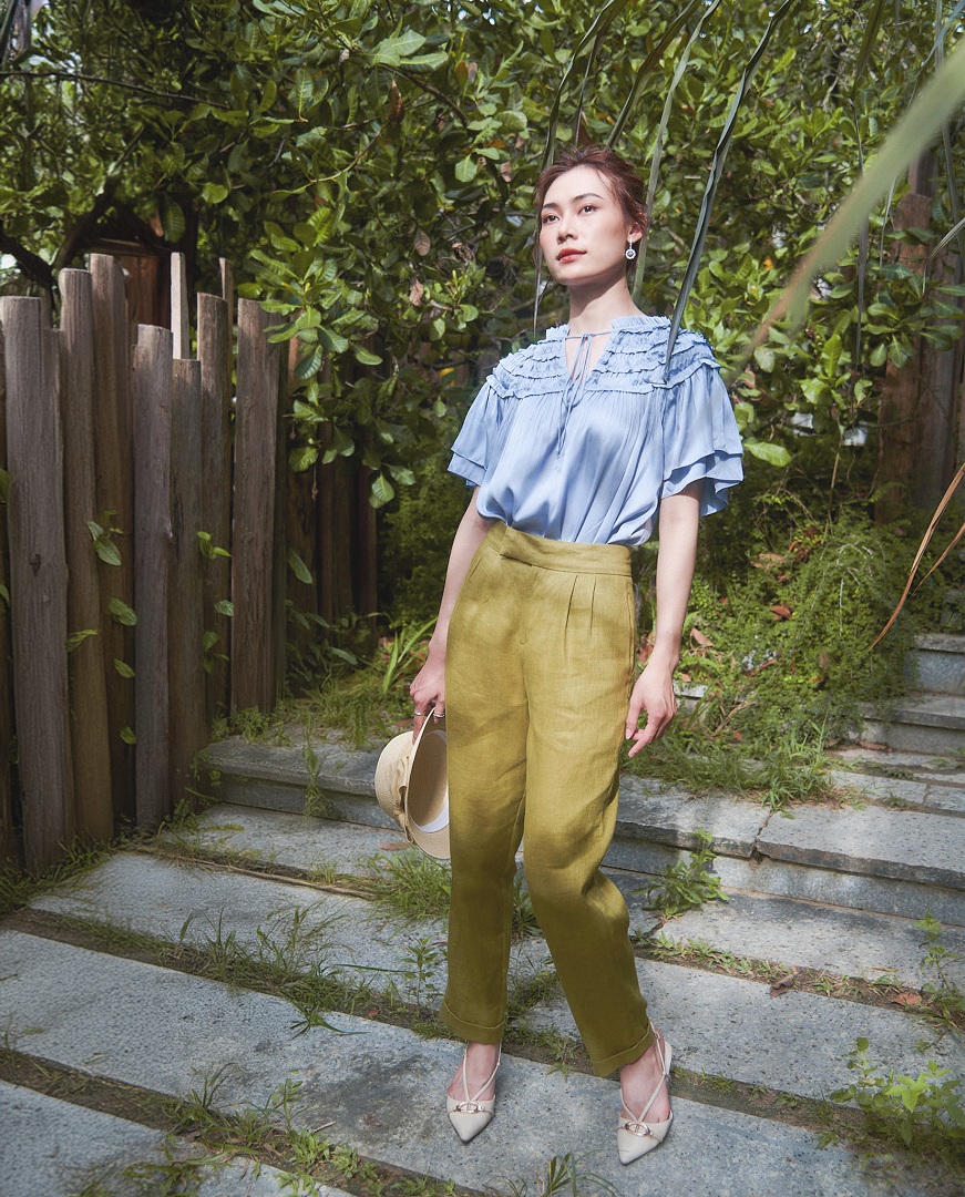 Quần Baggy Linen Thanh Tài PAN071 thời trang thiết kế Hity