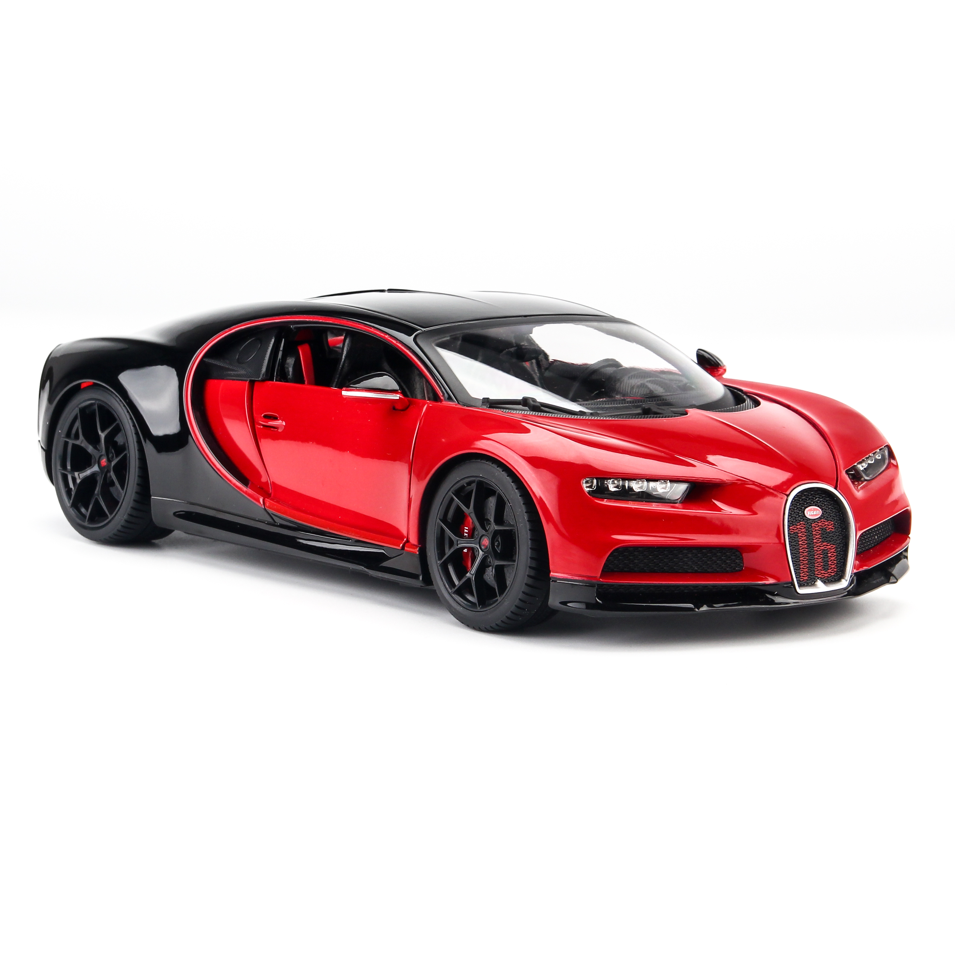 Mô hình xe Bugatti Chiron Sport 16 1:18 Bburago 18-11044