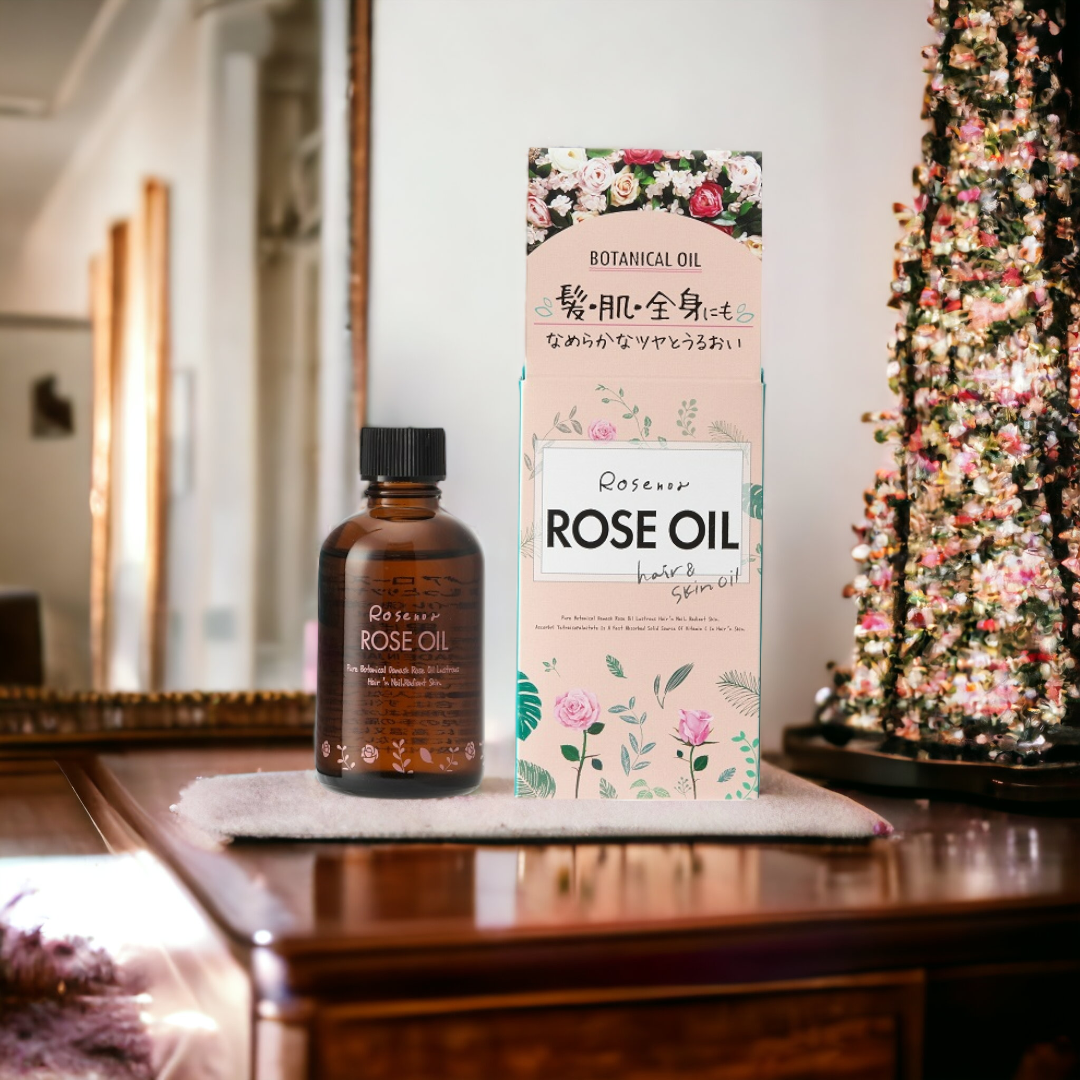 Tinh Dầu Dưỡng Da Và Tóc Chiết Xuất Hoa Hồng Rosenoa Rose Oil (60mL)