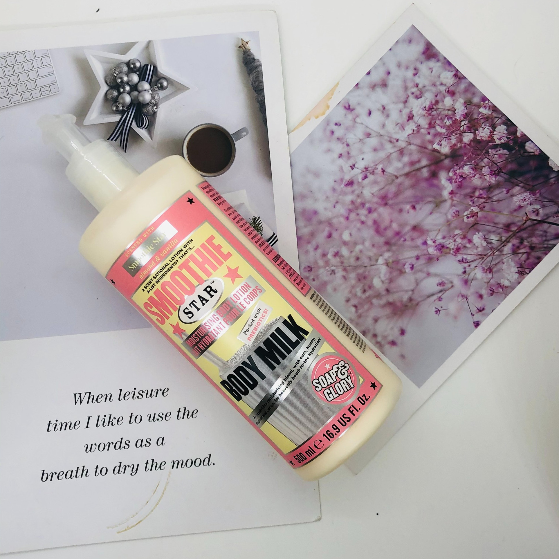 Dưỡng thể Soap & Glory Smoothie Star Deep Moisture Body Milk 500ml