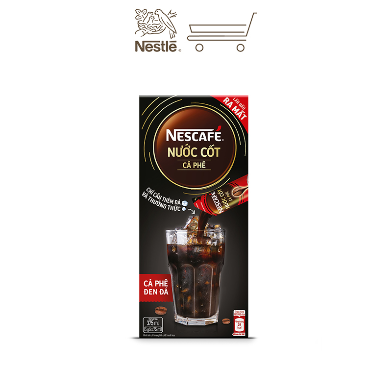 Combo 2 hộp Nước Cốt Cà Phê NESCAFÉ Cà phê Đen Đá