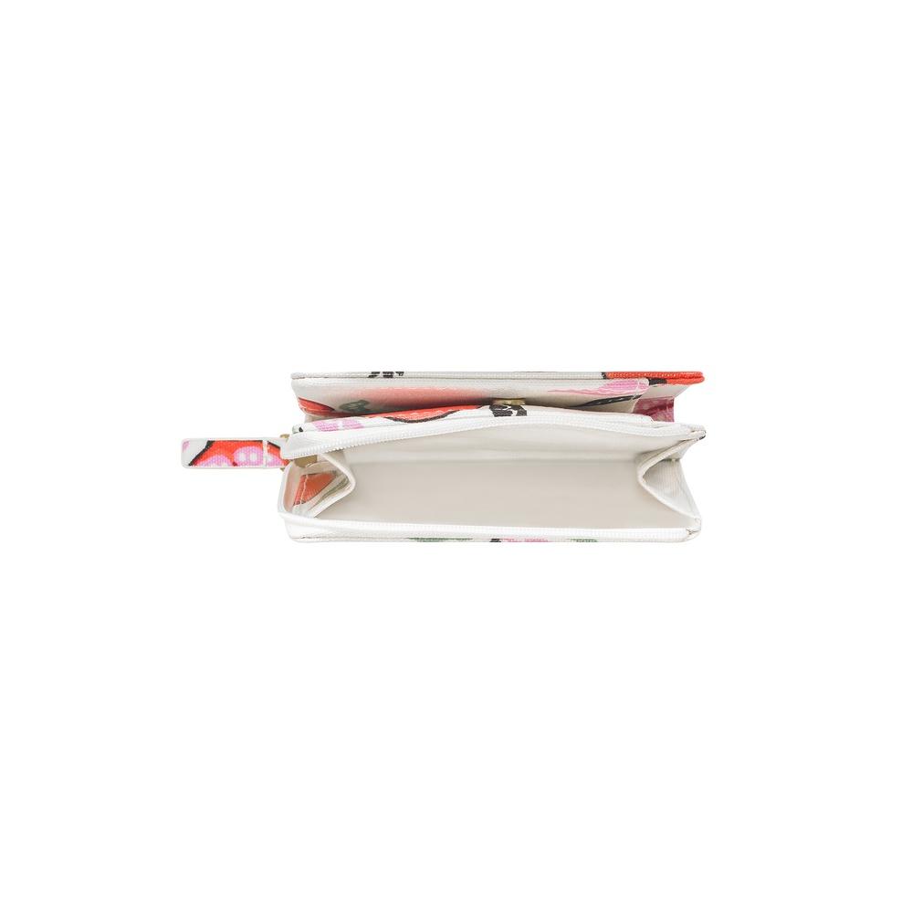 Cath Kidston - Ví nữ ngắn/Slim Pocket Purse - Pomegranate - Cream -1049275