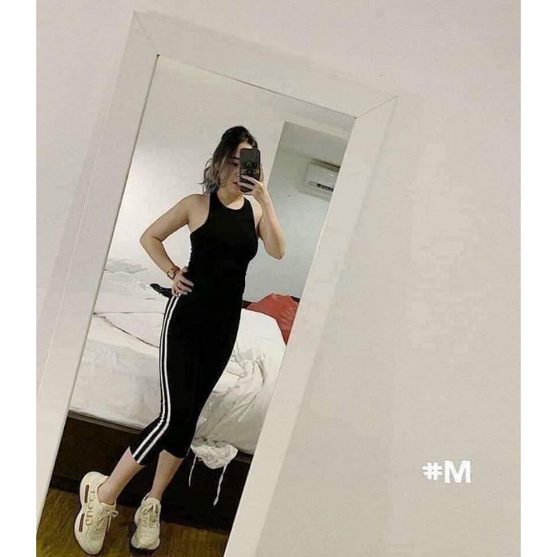 LEGGING QUẦN LỬNG 2 SỌC THÁI LAN CHUẨN