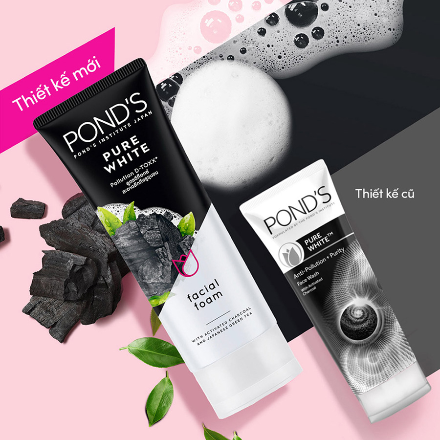 Sữa Rửa Mặt Pond's Trắng Da Tinh Khiết