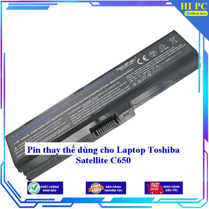 Pin thay thế dùng cho Laptop Toshiba Satellite C650 - Hàng Nhập Khẩu