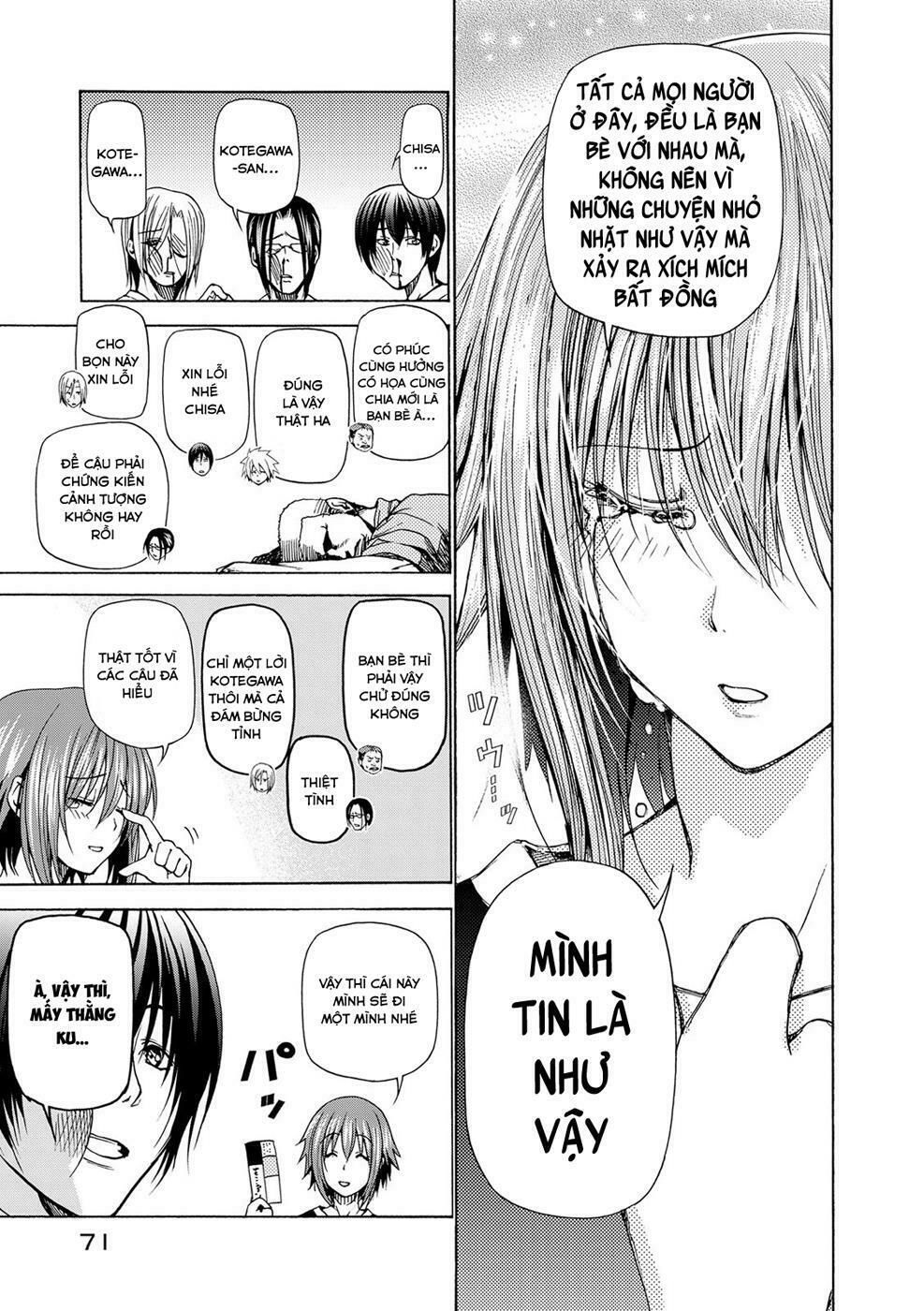 cô gái thích lặn - grand blue chapter 23 29