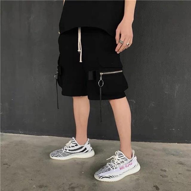 Quần Short Kaki Nam Cao Cấp Túi Hộp Dáng Đứng Chuẩn Hàng Xuất, Quần Đùi Sooc Kaki ống đứng Trẻ Trung Lưng Thun Khóa Zip