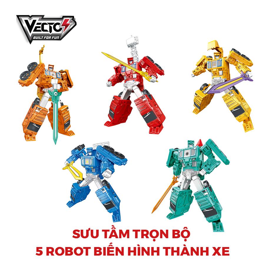 Đồ Chơi Robot Biến Hình Xe Cần Cẩu VECTO VT34/OR